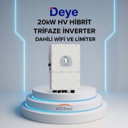 Deye 20Kw Hibrit Trifaze İnverter Hv